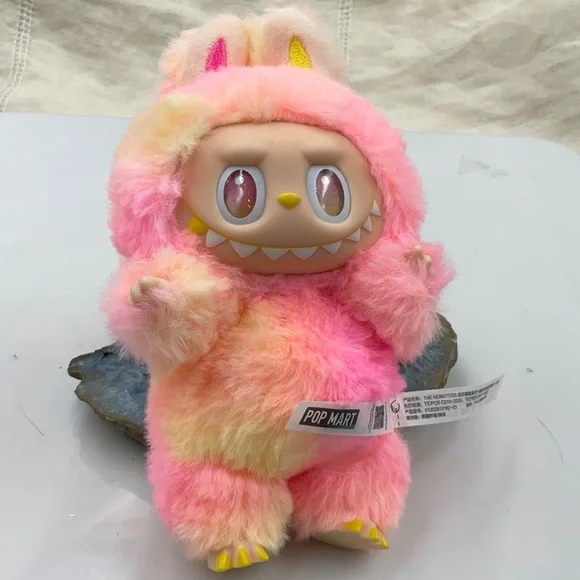 Verified Authentic POP MART The Monsters “LOYALTY” Pink and Yellow Labubu - Picture 5 of 11